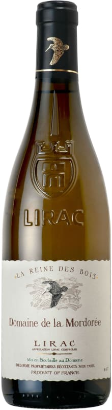 Domaine de la Mordoree Lirac La Reine des Bois Blanc 2015 Front Bottle Shot