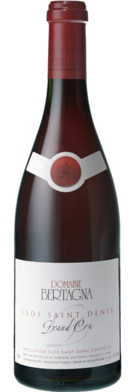 Domaine Bertagna Clos St. Denis Grand Cru 2016 Front Bottle Shot