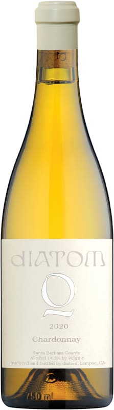 Diatom Santa Barbara Chardonnay 2020 Front Bottle Shot