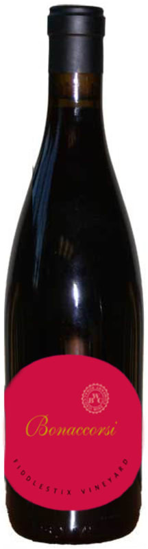 Bonaccorsi Fiddlestix Vineyard Pinot Noir 2012 Front Bottle Shot