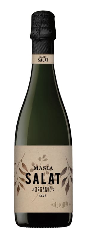 Masia Salat Organic Cava Front Bottle Shot