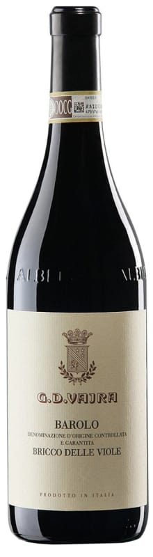 G.D. Vajra Barolo Bricco Delle Viole 2013 Front Bottle Shot