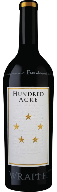 Hundred Acre Wraith Cabernet Sauvignon 2022 Front Bottle Shot