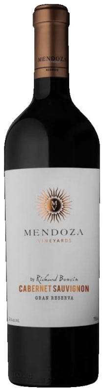 Mendoza Vineyards Gran Reserva Cabernet Sauvignon 2017 Front Bottle Shot