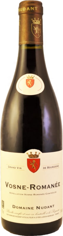 Domaine Nudant Vosne-Romanee 2018 Front Bottle Shot