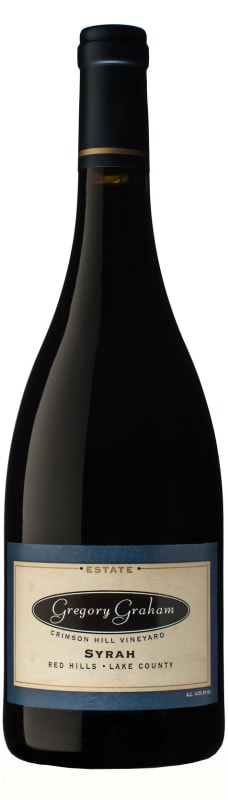 Gregory Graham Crimson Hill Vineyard Syrah 2012 Front Bottle Shot