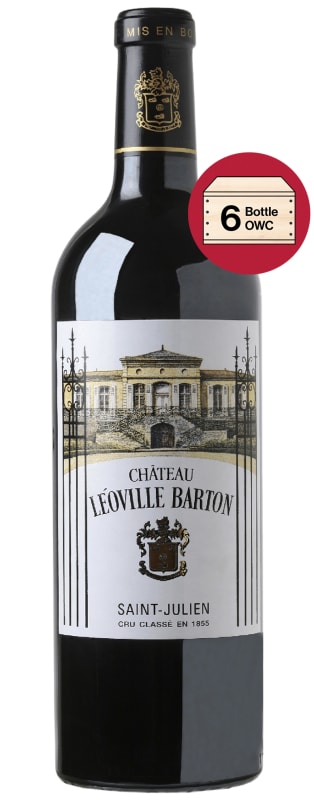 Chateau Leoville Barton (6 Bottles in OWC) Front Bottle Shot