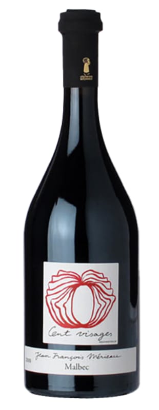 Jean-Francois Merieau Cent Visages Malbec 2022 Front Bottle Shot