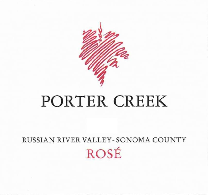 Porter Creek Rose 2018 Front Label