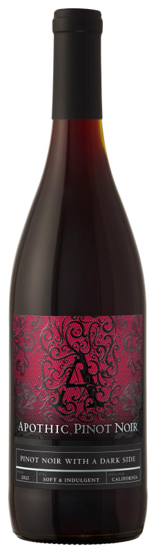 Apothic Pinot Noir 2021 Front Bottle Shot