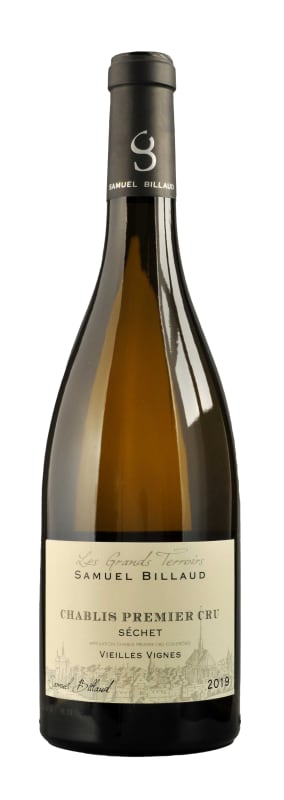 Samuel Billaud Chablis Sechet Vieilles Vignes Premier Cru 2019 Front Bottle Shot
