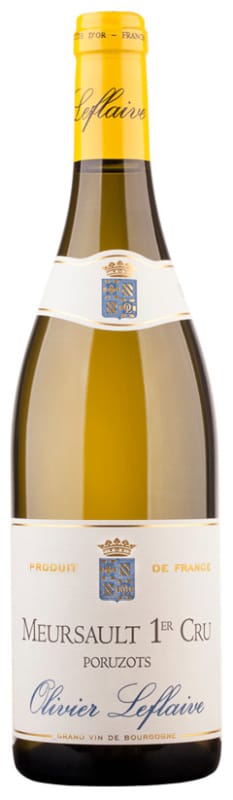 Olivier Leflaive Meursault Poruzots Premier Cru 2018 Front Bottle Shot
