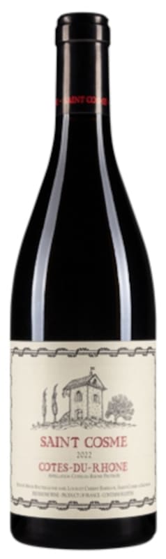 Chateau de Saint Cosme Cotes-du-Rhone 2022 Front Bottle Shot