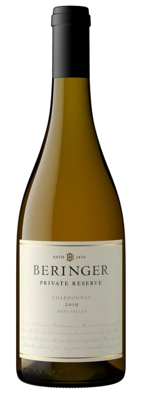 Beringer Private Reserve Chardonnay 2019 Front Bottle Shot