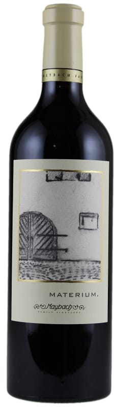 Maybach Family Vineyards Materium 2016 Front Bottle Shot