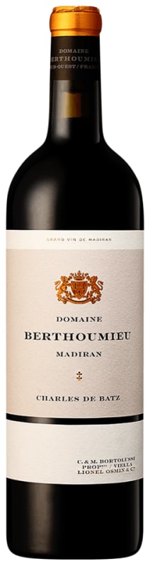 Domaine Berthoumieu Charles de Batz Madiran 2015 Front Bottle Shot