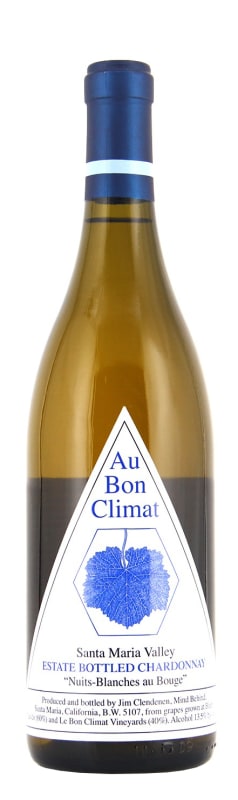 Au Bon Climat Nuits-Blanches au Bouge Chardonnay 2019 Front Bottle Shot