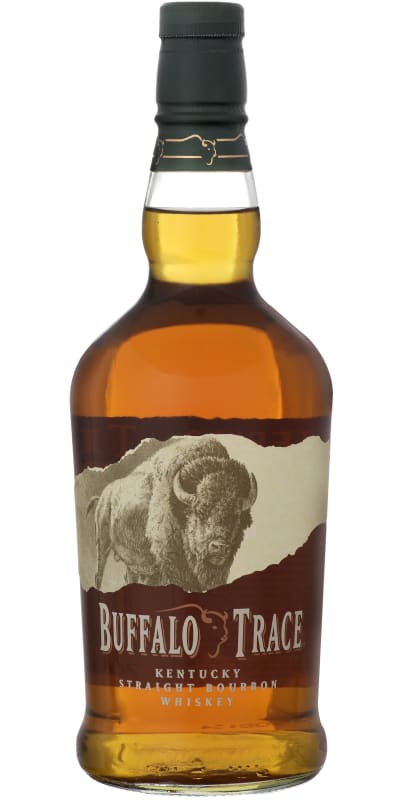 Buffalo Trace Kentucky Straight Bourbon Whiskey (375ML half-bottle) Front Bottle Shot