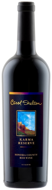 Carol Shelton Karma Reserve Red 2015 Front Bottle Shot