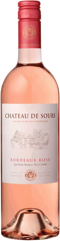 Chateau de Sours Bordeaux Rose 2016 Front Bottle Shot