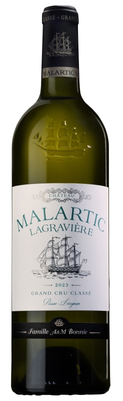 Chateau Malartic-Lagraviere Blanc 2023 Front Bottle Shot