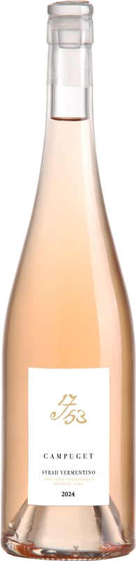Chateau de Campuget 1753 Rose 2024 Front Bottle Shot