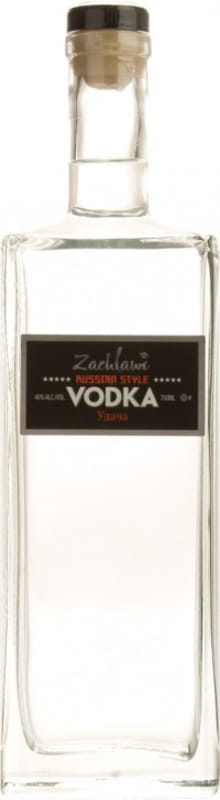 Zachlawi Vodka Front Bottle Shot