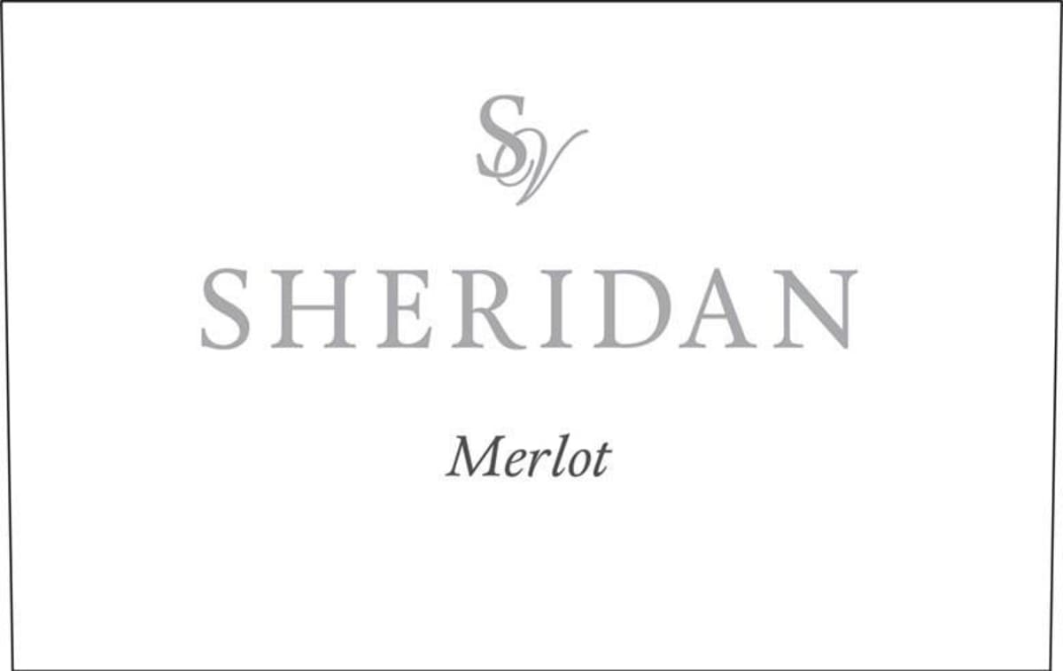 Sheridan Vineyard Merlot 2018 Front Label