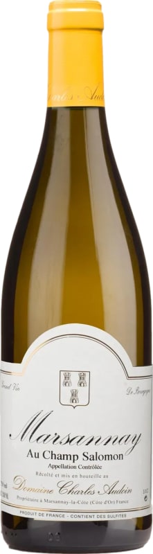 Domaine Charles Audoin Marsannay Au Champ Salomon Blanc 2023 Front Bottle Shot