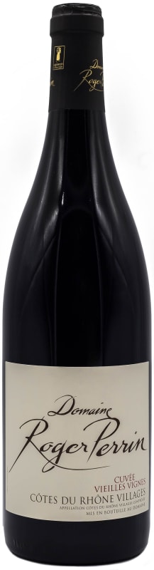 Roger Perrin Cotes-du-Rhone Villages Vielle Vignes 2019 Front Bottle Shot