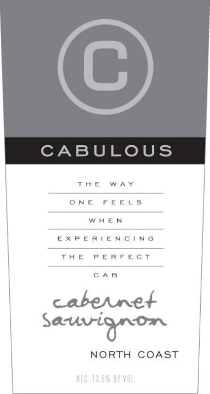 Cabulous North Coast Cabernet Sauvignon 2011 Front Label