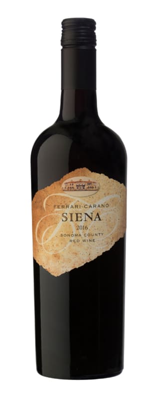 Ferrari-Carano Siena 2016 Front Bottle Shot