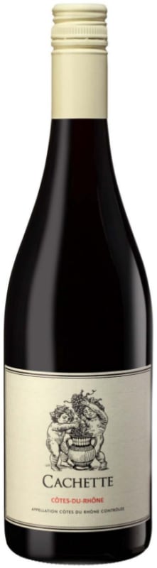 Cachette Cotes du Rhone 2015 Front Bottle Shot