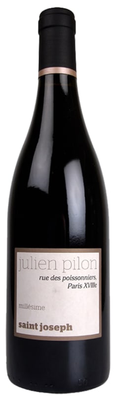 Julien Pilon Saint-Joseph Rue des Poissonniers Rouge 2019 Front Bottle Shot