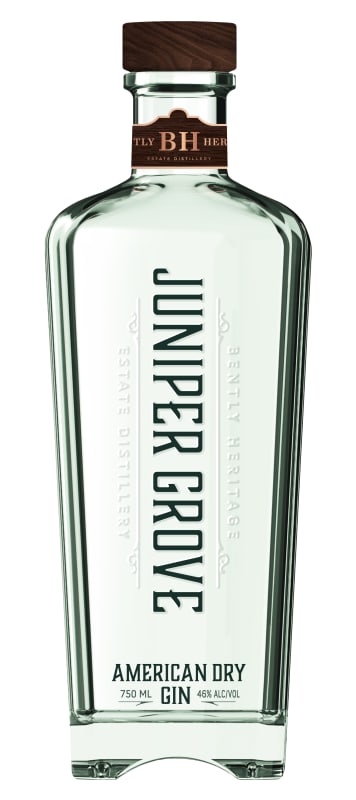 Juniper Grove American Dry Gin Front Bottle Shot