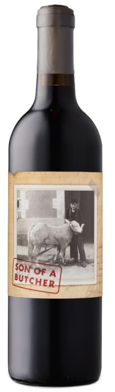Y. Rousseau Son of a Butcher Red Blend 2022 Front Bottle Shot