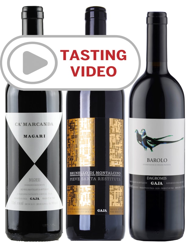 Gaja Family Trio with Tasting Video Gift Product Image