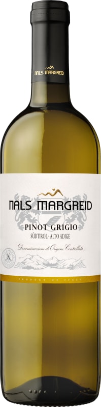 Nals Margreid Pinot Grigio 2016 Front Bottle Shot