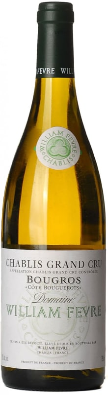 William Fevre Chablis Bougros Grand Cru 2015 Front Bottle Shot
