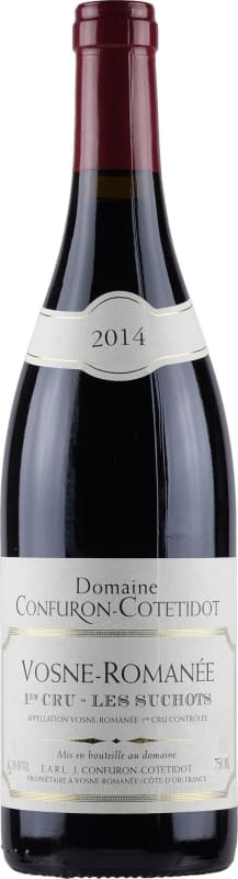 Domaine Confuron-Cotetidot Vosne-Romanee Les Suchots Premier Cru 2014 Front Bottle Shot
