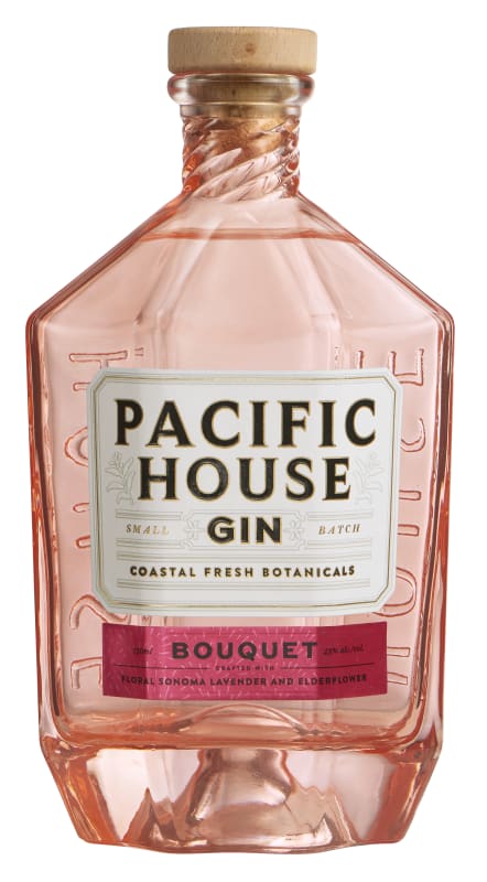 Pacific House Bouquet Small Batch Gin Front Bottle Shot