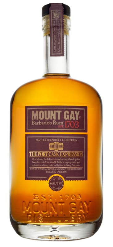 Mount Gay Port Cask Expression Rum Front Bottle Shot