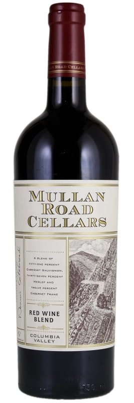 Mullan Road Cellars Red Blend 2013 Front Bottle Shot
