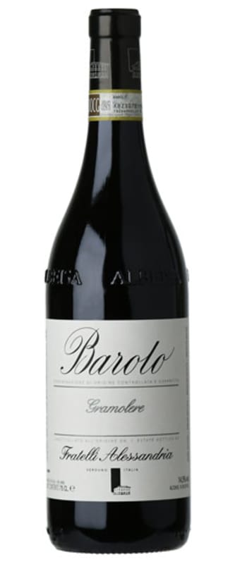 Fratelli Alessandria Barolo Gramolere 2018 Front Bottle Shot