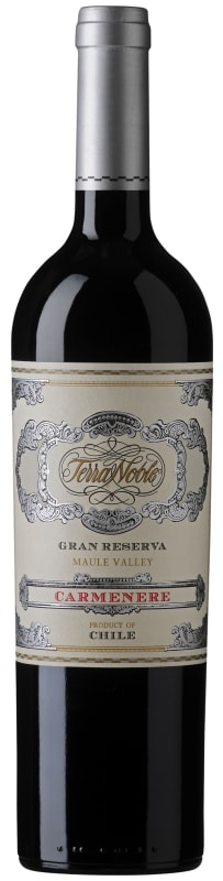 TerraNoble Gran Reserva Carmenere 2015 Front Bottle Shot