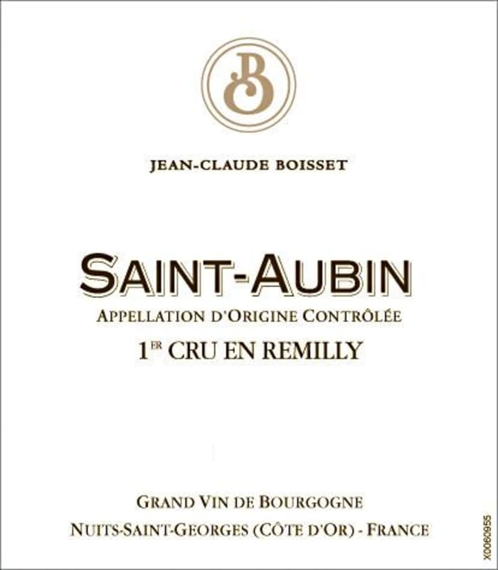 Jean-Claude Boisset Saint-Aubin En Remilly Premier Cru 2013 Front Label