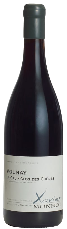Xavier Monnot Volnay Clos des Chenes Premier Cru 2021 Front Bottle Shot
