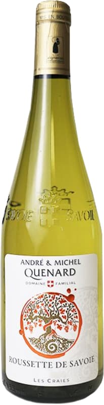 Andre & Michel Quenard Roussette de Savoie Les Craies Altesse 2025 Front Bottle Shot