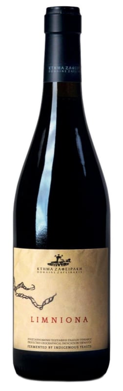 Domaine Zafeirakis Limniona 2019 Front Bottle Shot