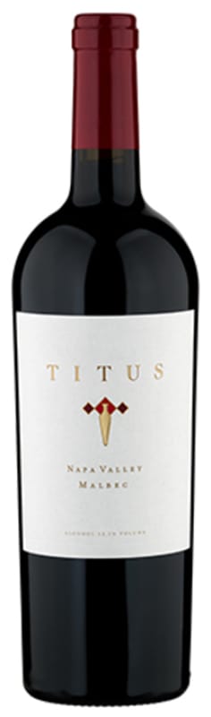 Titus Malbec 2018 Front Bottle Shot